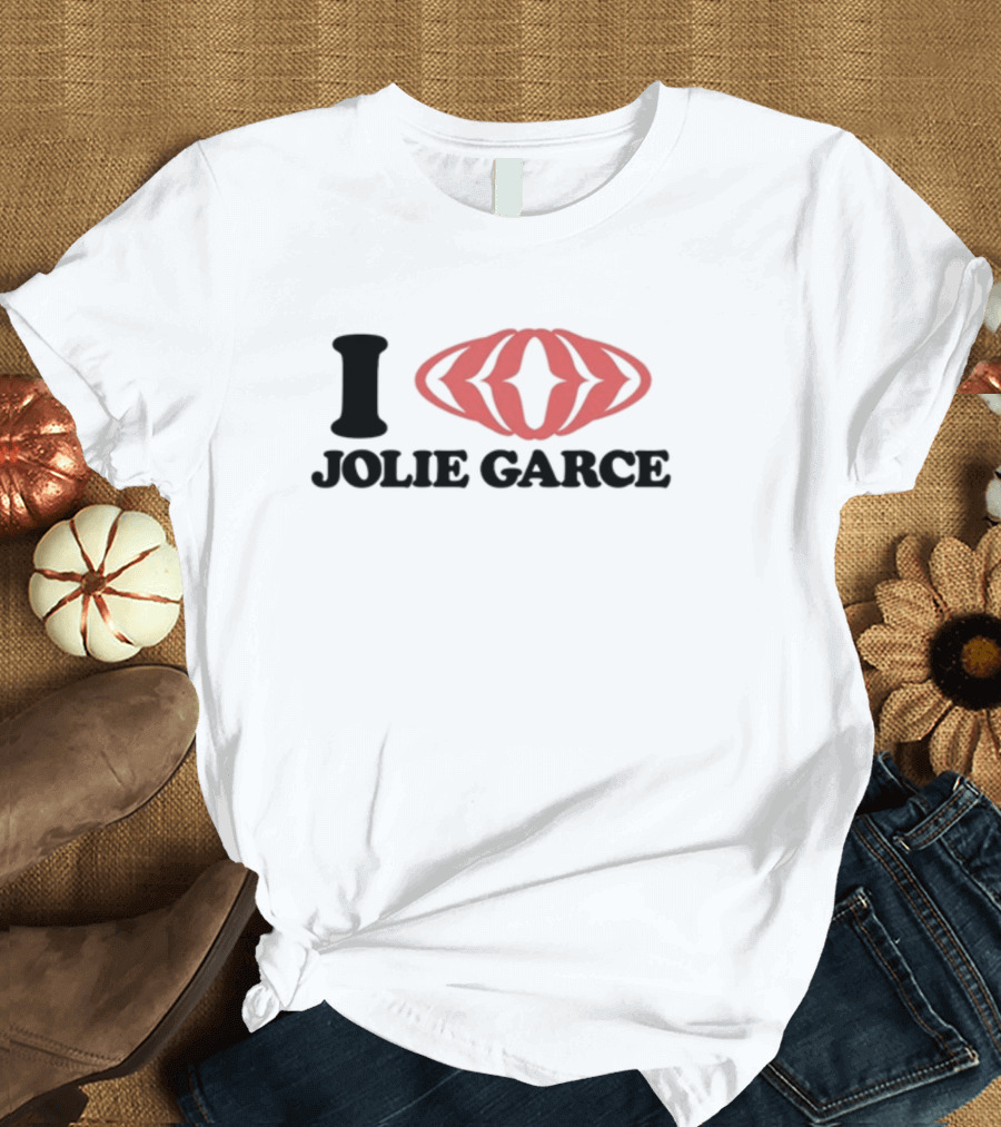 I Love Jolie Garce Red Lips T-Shirt