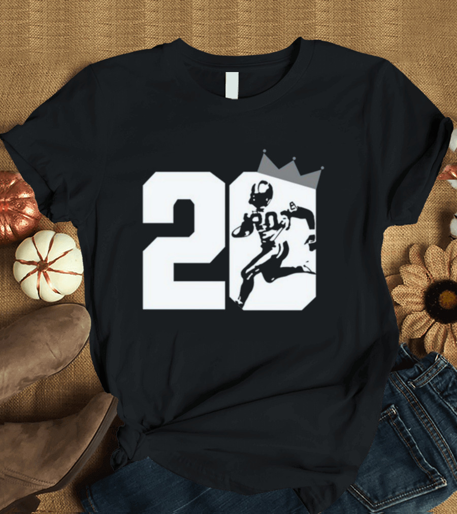 Barry King 20 Football Crown T-Shirt