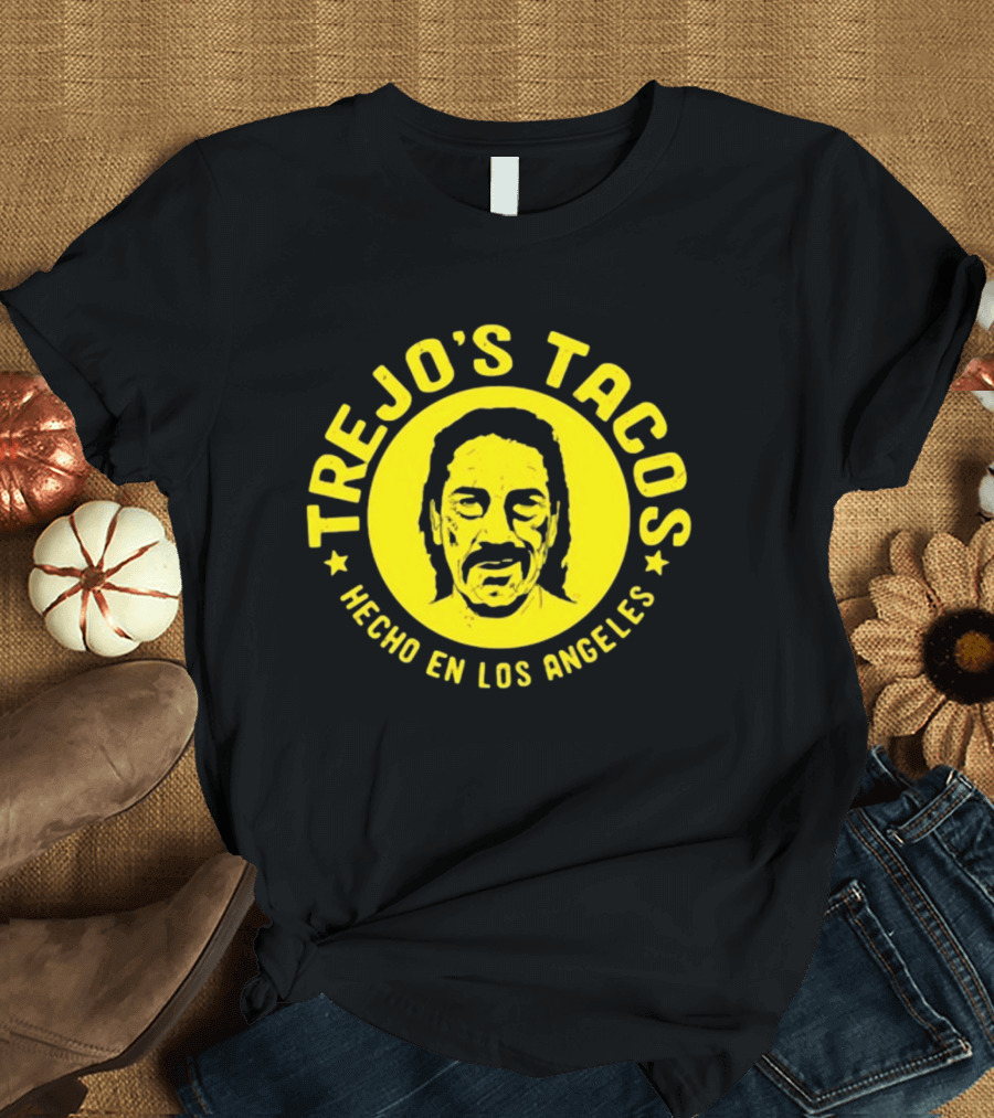 Trejo's Tacos Hecho En Los Angeles Yellow T-Shirt