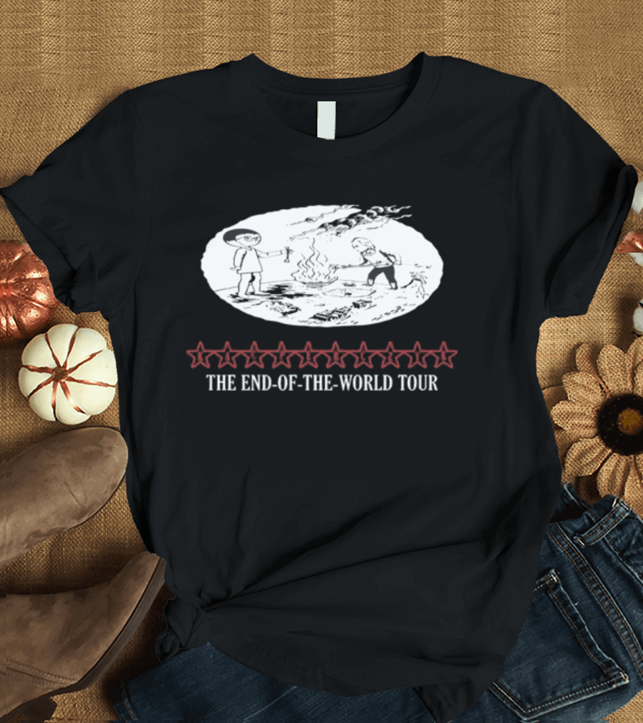 Kacperczyk The End of the World Tour Stars T-Shirt