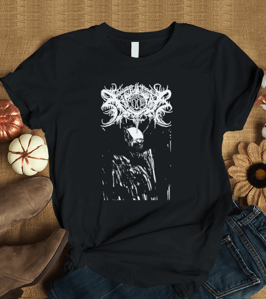 Xasthur Dust Of What Was Intricate Monochrome Abstract T-Shirt