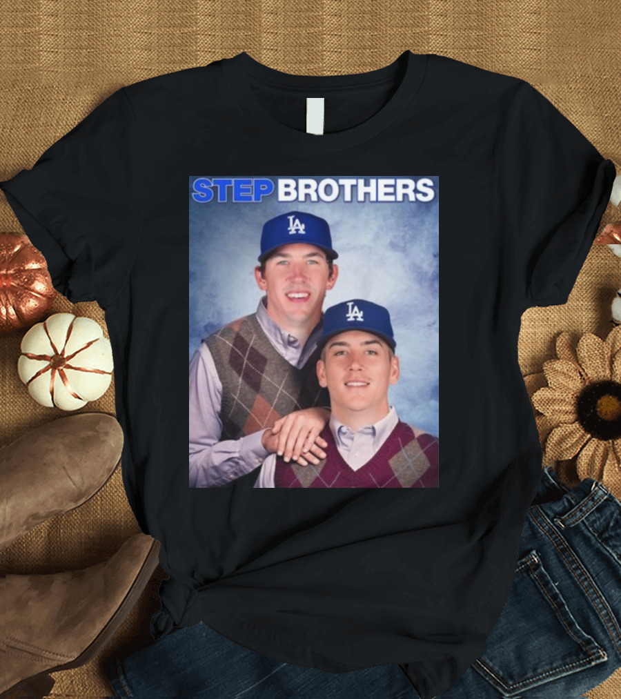 Bobby Miller Walker Buehler LA Step Brothers T-Shirt