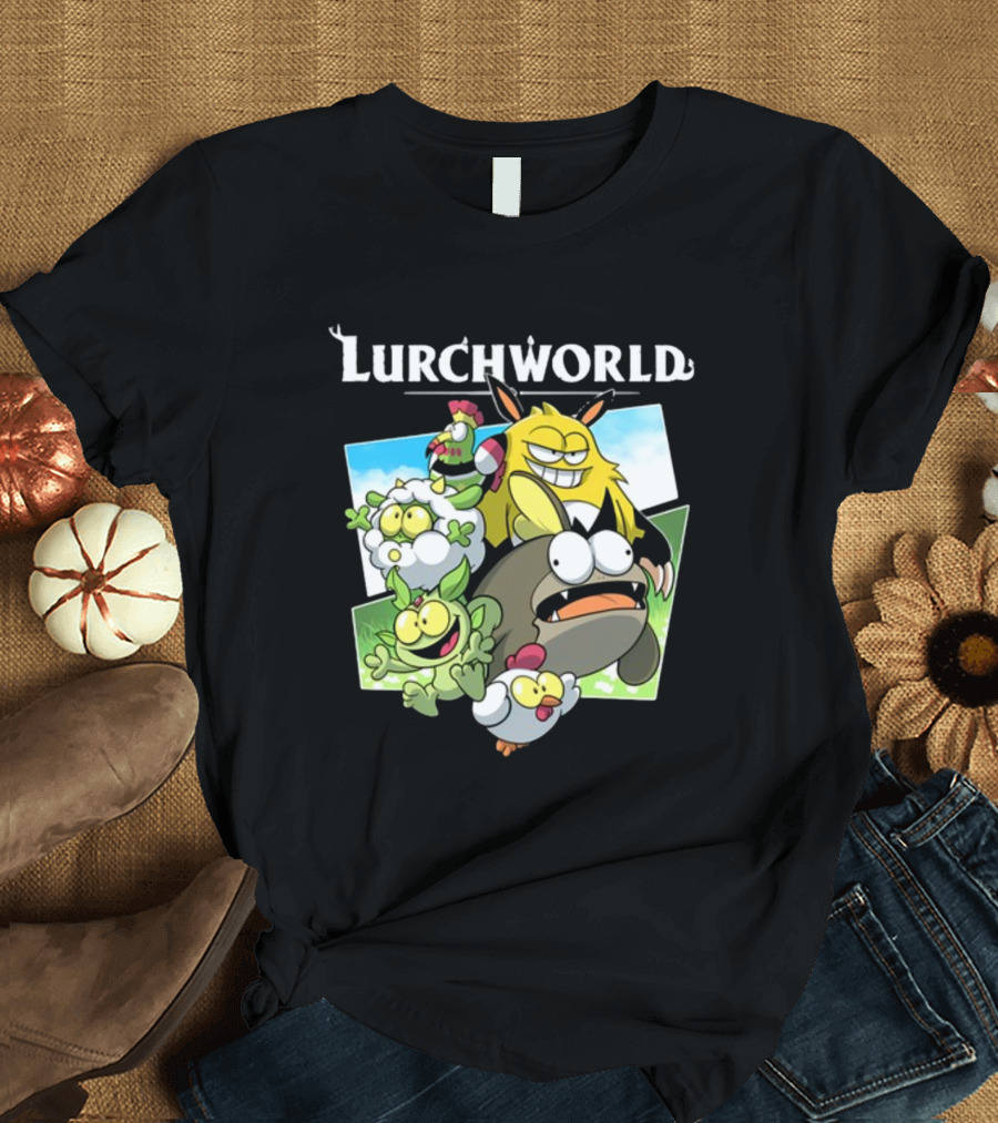 Lurchworld Grnk.Shop Characters Adventure T-Shirt