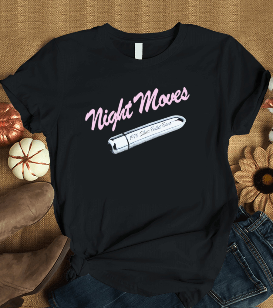 Night Moves 1976 Silver Bullet Band T-Shirt