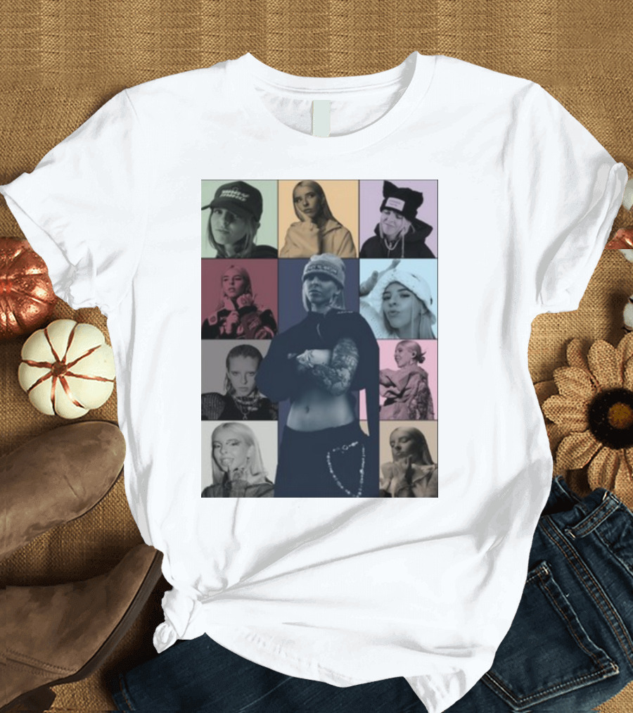 Jessy Ren The Eras Tour Iconic Style Grid T-Shirt