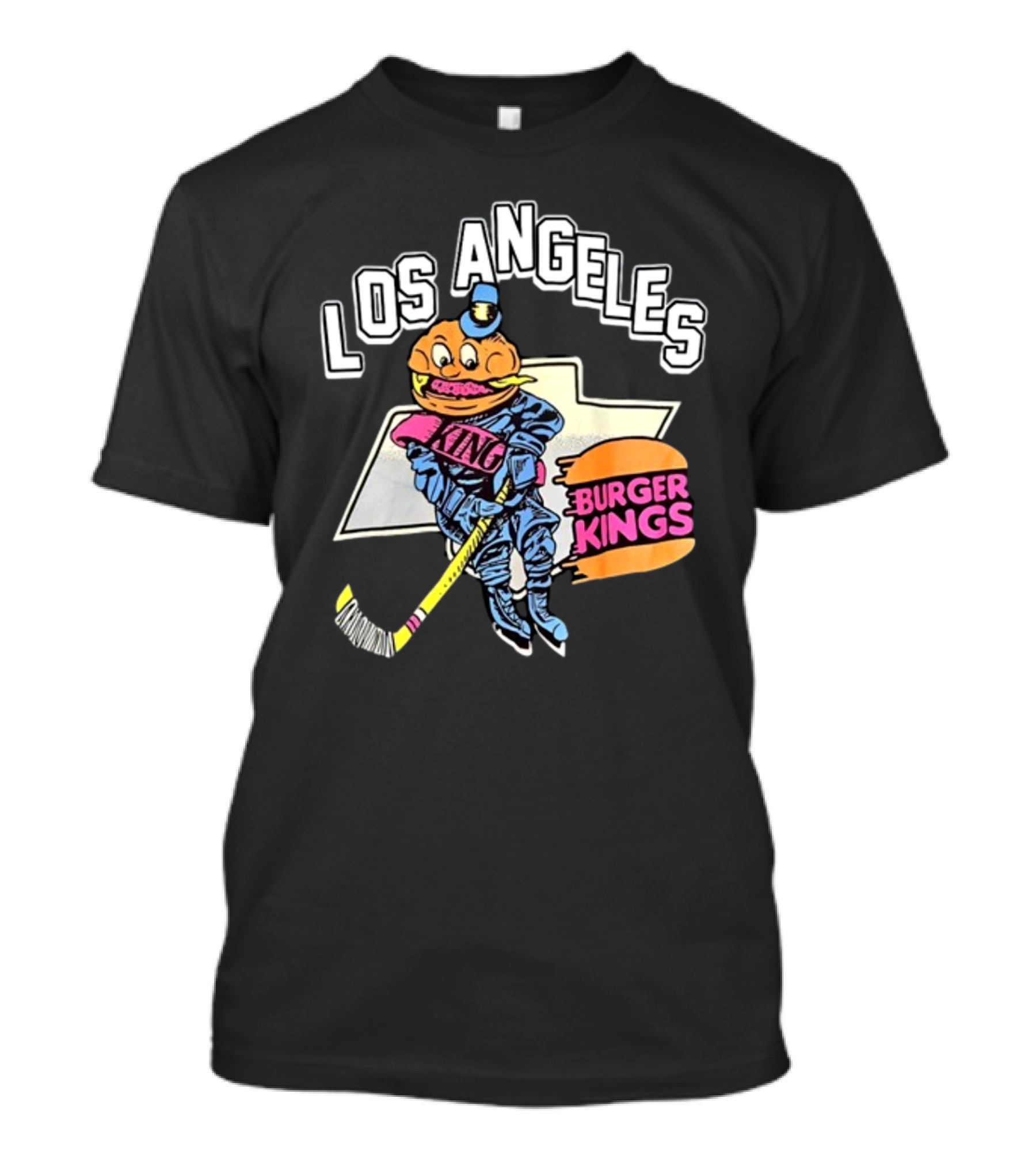 Los Angeles Burger Kings Hockey Character T-Shirt