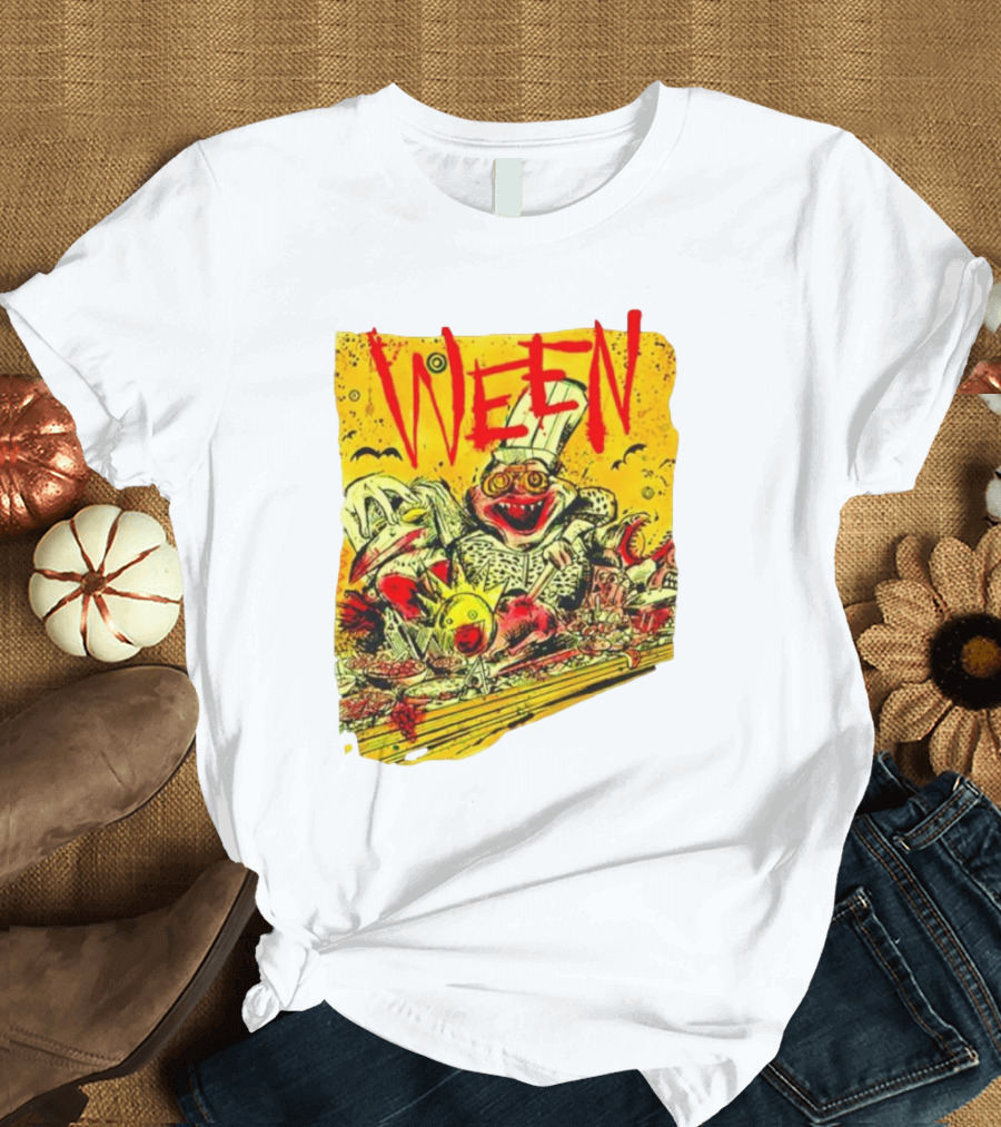 Ween Band Tour Las Vegas Concert T-Shirt