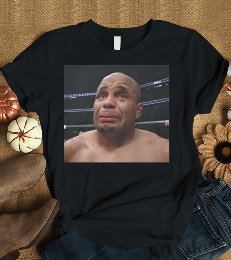 Crying DC Jon Jones Meme Reaction UFC Fight Face T-Shirt