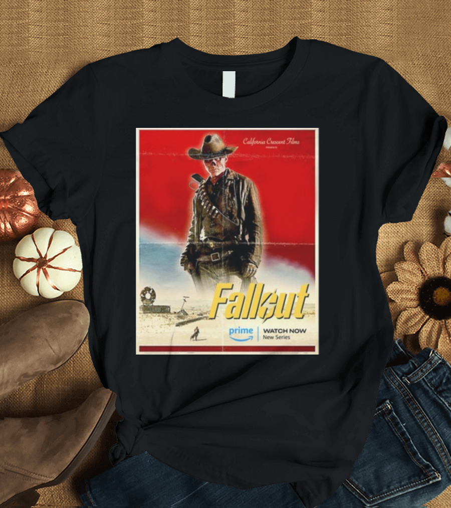 California Crescent Films Fallout Western Prime Watch Now New Series T-Shirt