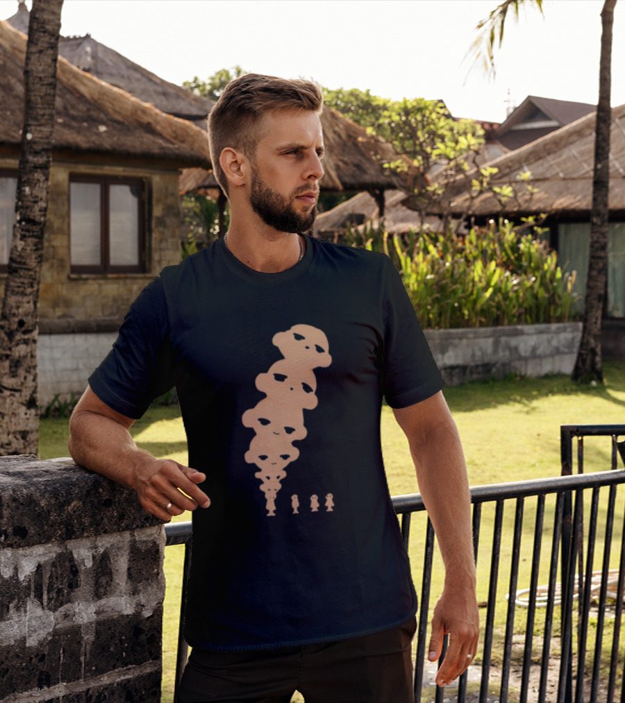 Impoppy Baby Head Gradient Faces T-Shirt