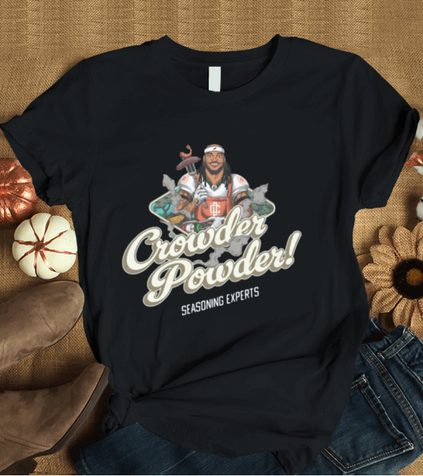 T-Shirt: Crowder Powder Seasoning Experts Barbecue Character T-Shirt Crowder Powder Seasoning Experts Barbecue Character T-Shirt