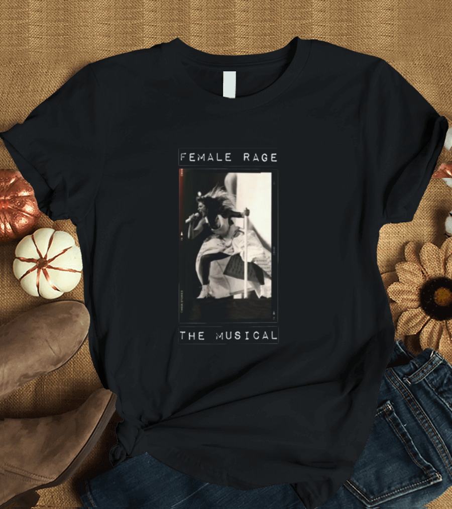 Roseblushstudio Female Rage The Musical Performance Iconic T-Shirt