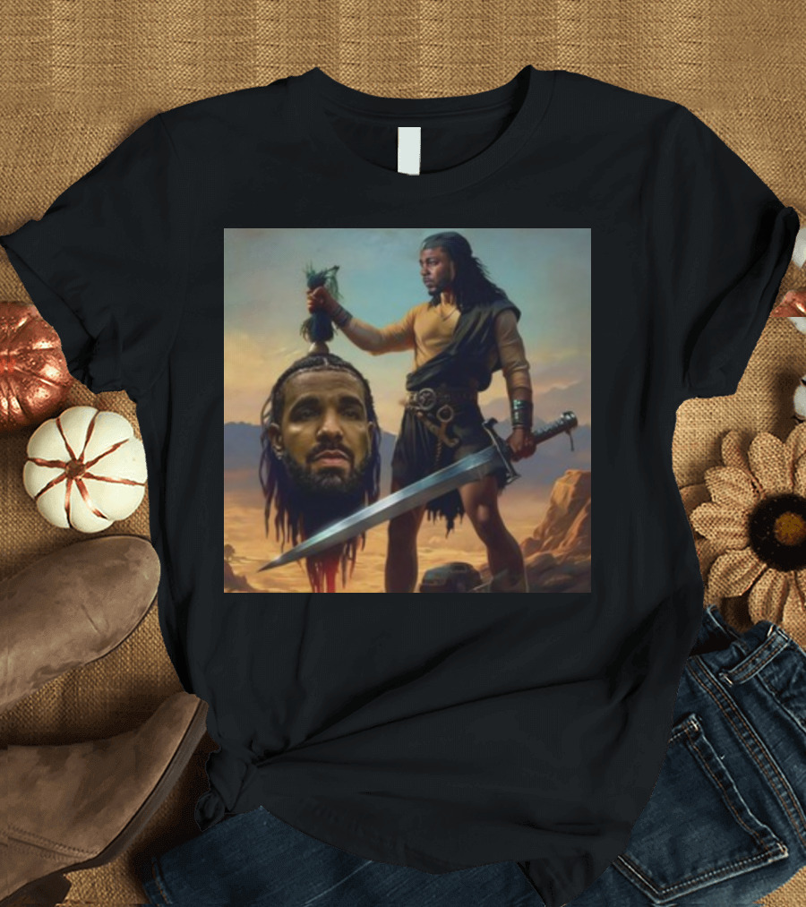 Kendrick Overcomes Drake in Epic Artistic Battle T-Shirt