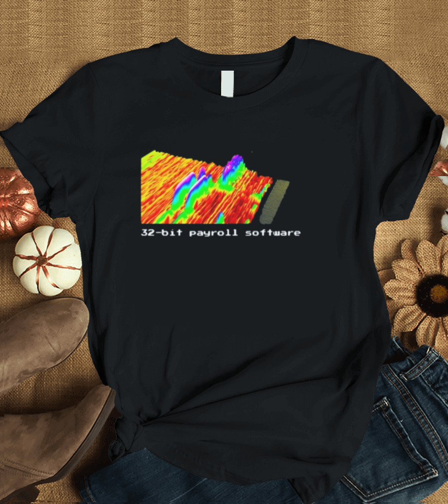 Joinwarp 32-Bit Payroll Software Retro T-Shirt