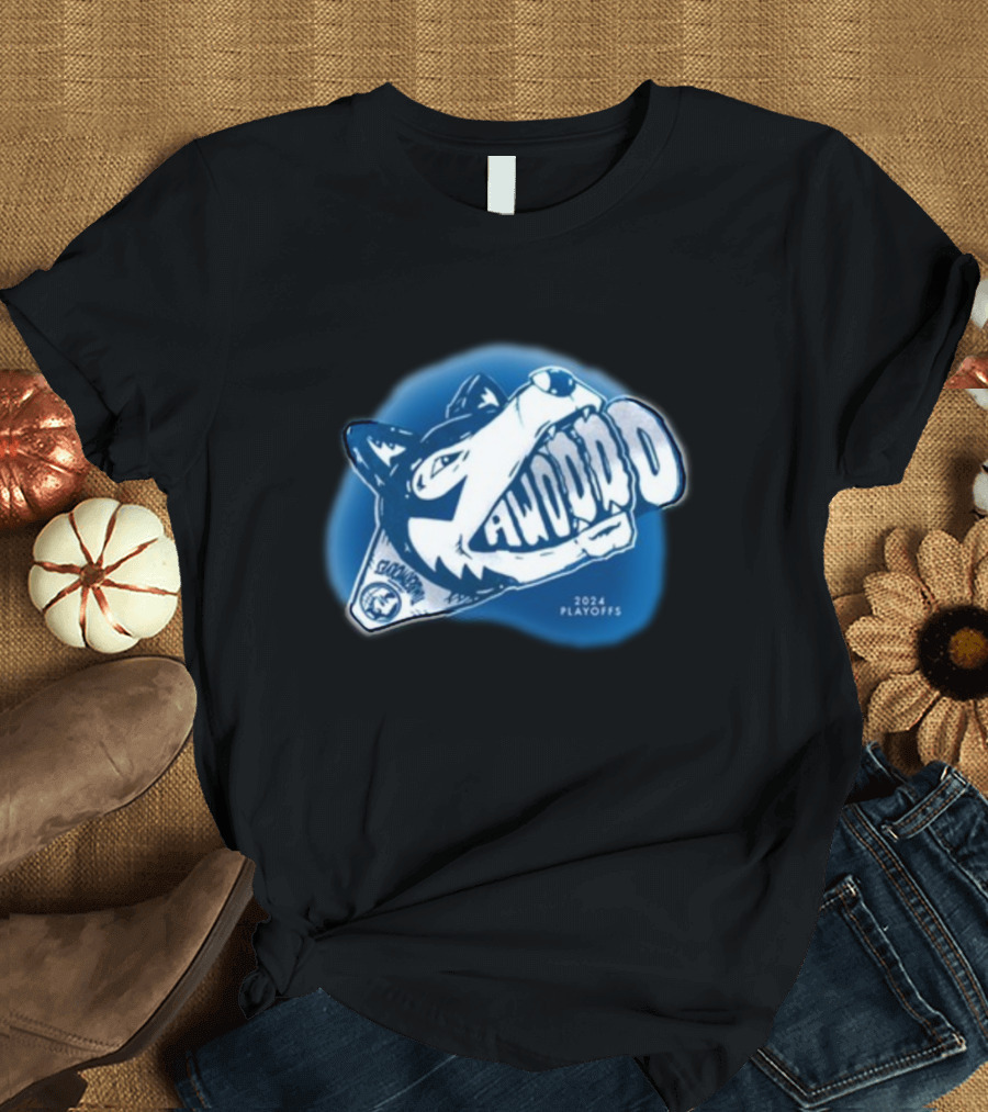 Timberwolves Go Wolves Whiteout 2024 Playoffs T-Shirt