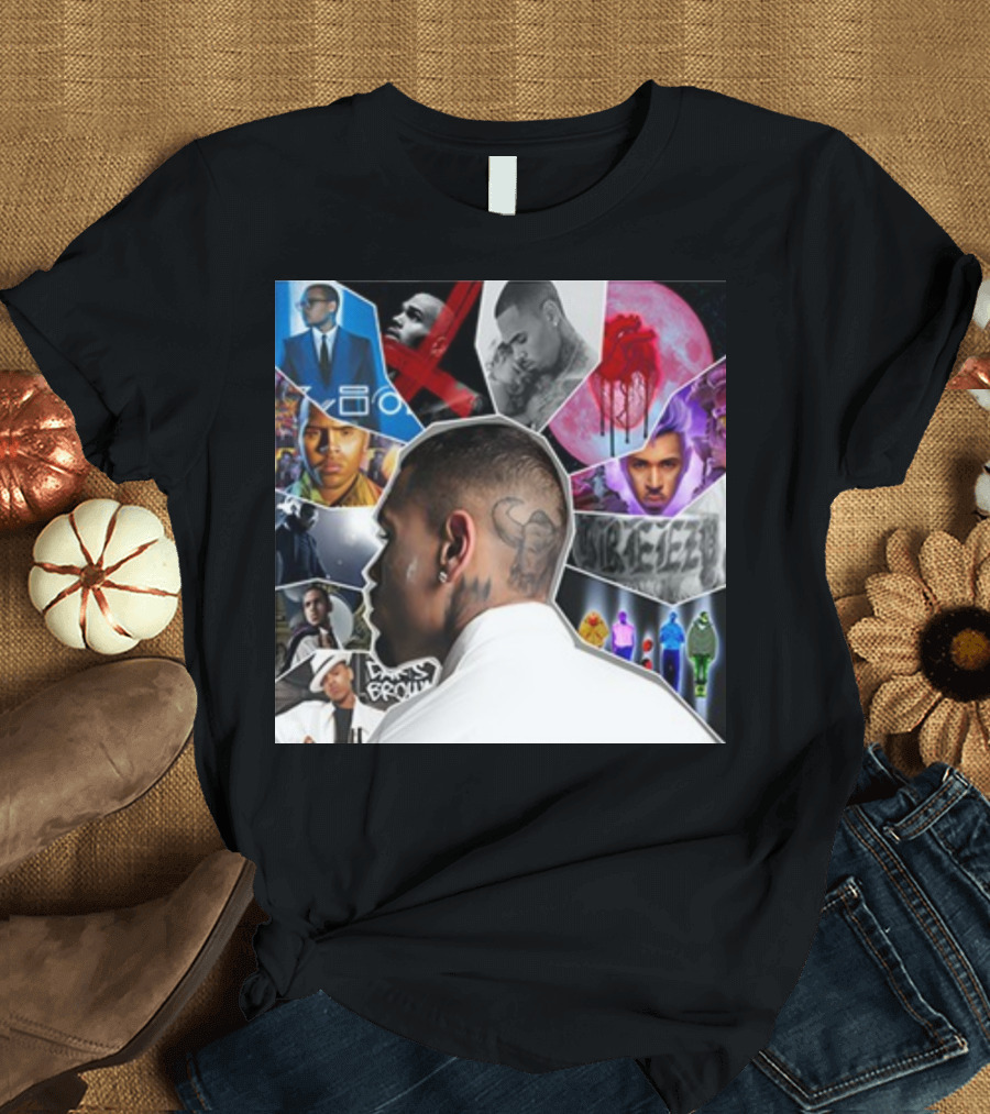 Chris Br0wn Full Albums Collection for Music Fans T-Shirt