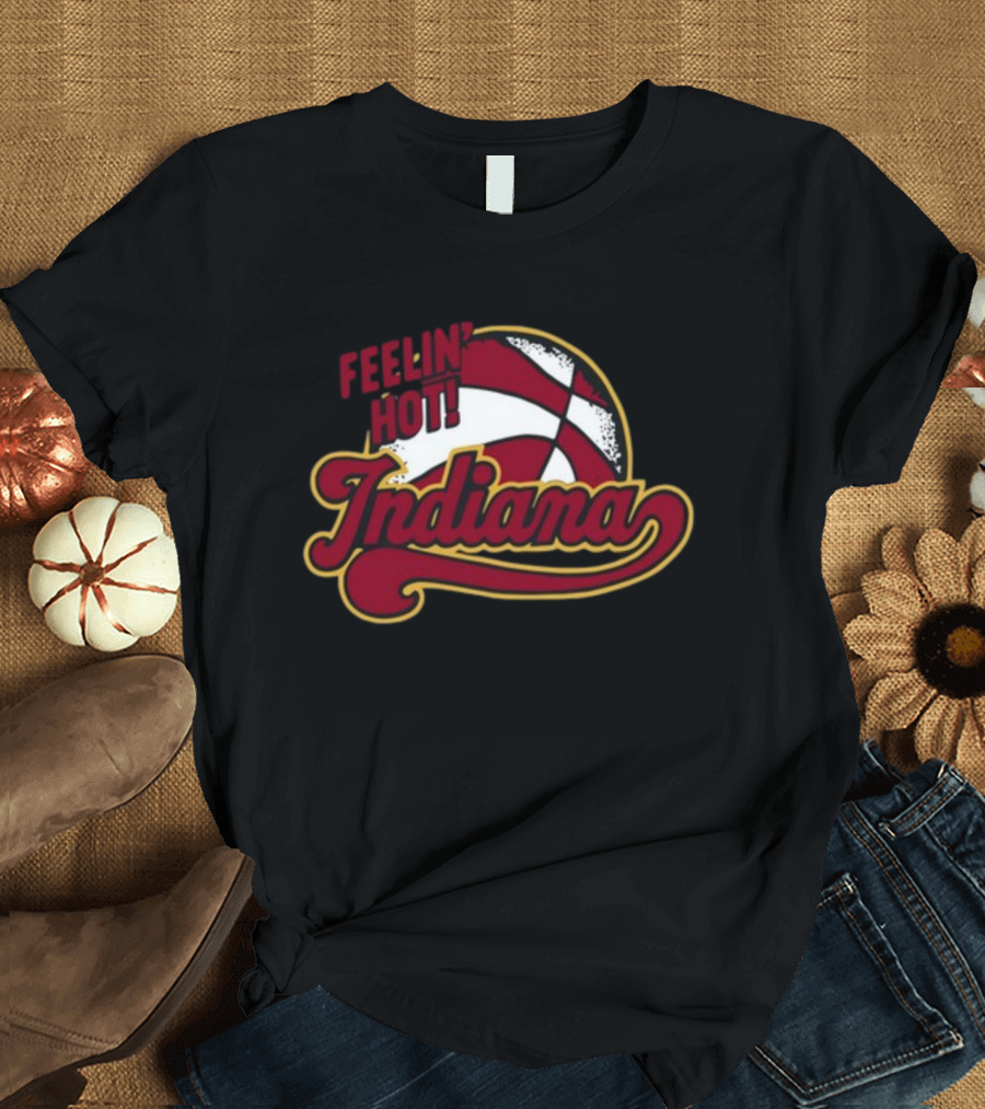 Fever Legend Tamika Feelin' Hot Indiana Basketball T-Shirt