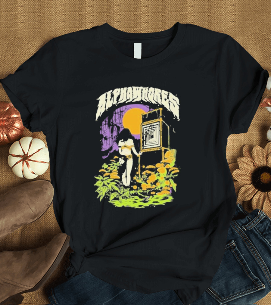 Alphawhores Psychedelic Rock Amplifier Sunflowers Erlebnis T-Shirt