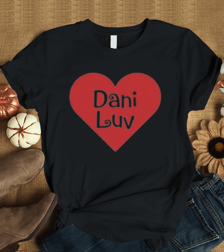 Dani Luv Heart Red T-Shirt