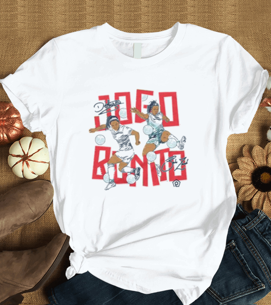 Jogo Bonito Debinha and Bia Zaneratto Soccer Signature T-Shirt