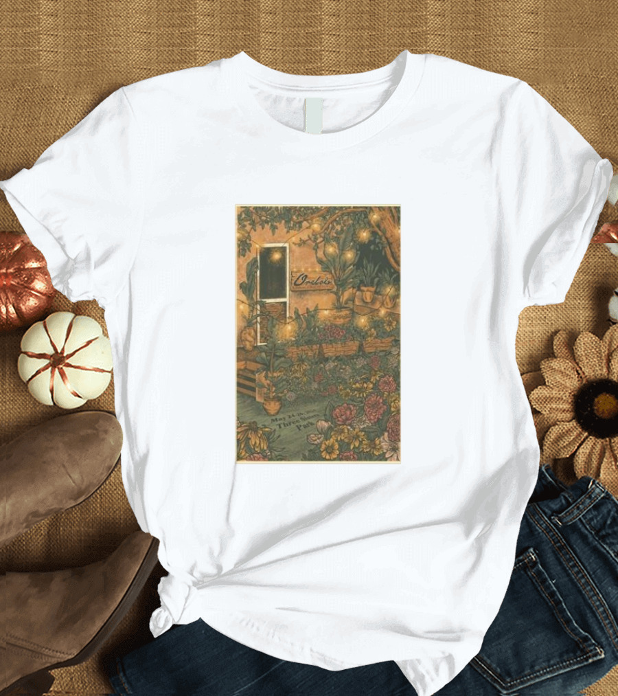 Solshine A Music Arts Reverie May 24-26 2024 Three Sisters Park Serene Garden Setting T-Shirt