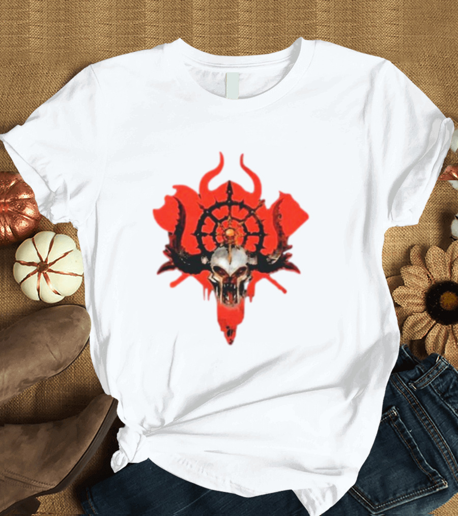 Slaves to Darkness Ravagers Skull and Chaos T-Shirt