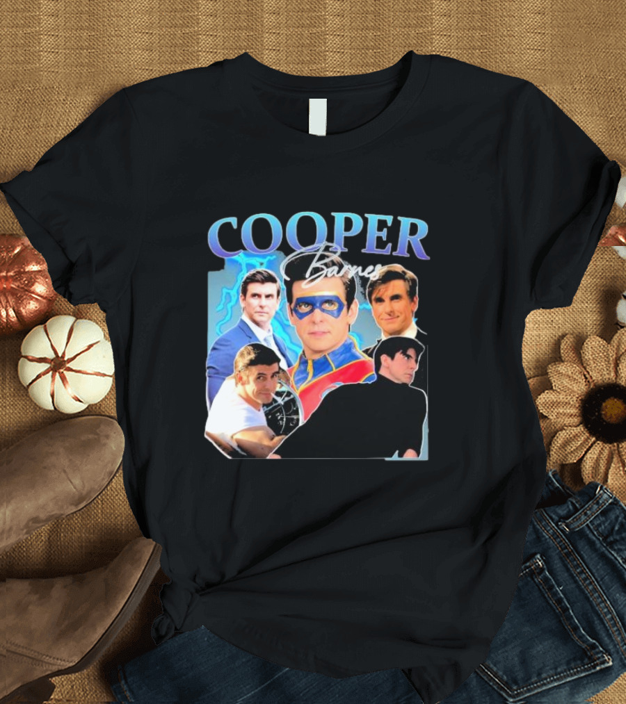 COOPER Barnes Jace Images Multicolored Collage T-Shirt