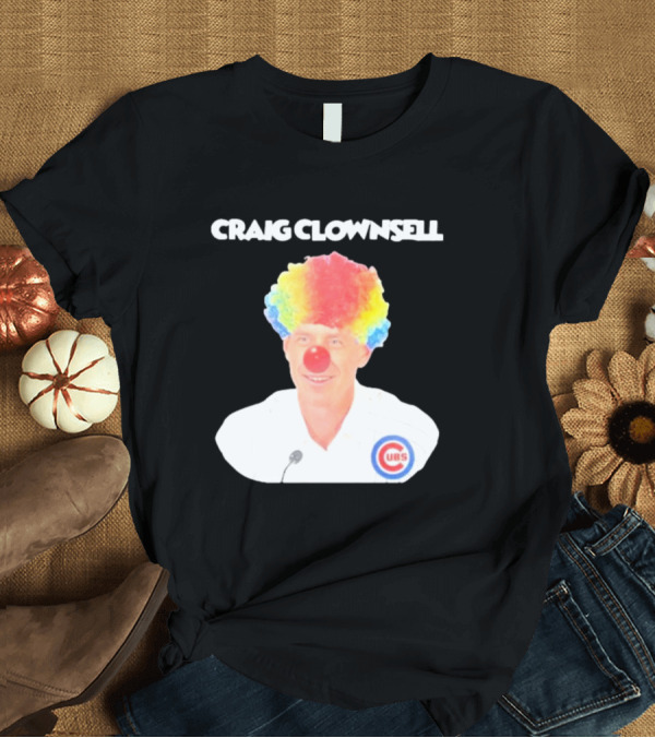 T-Shirt: Craig Clownsell Cubs T-Shirt Craig Clownsell Cubs T-Shirt