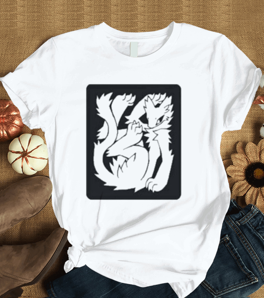Little Guy In A Box Pokémon Zangoose Shadow T-Shirt