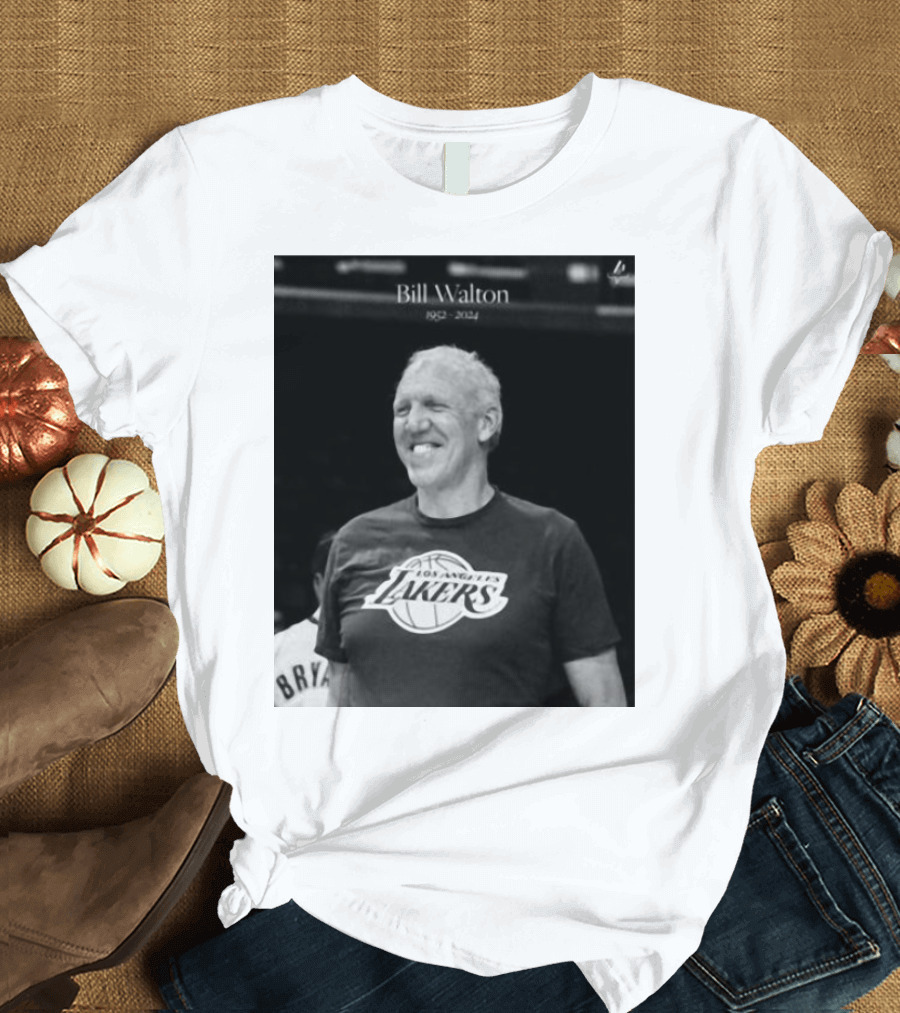 Bill Walton 1952-2024 Los Angeles Lakers T-Shirt