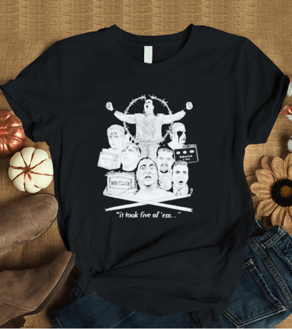 T-Shirt: Welcome to Smyrna Delaware Jeezus H8 Club It Took Five of 'Em T-Shirt Welcome to Smyrna Delaware Jeezus H8 Club It Took Five of 'Em T-Shirt