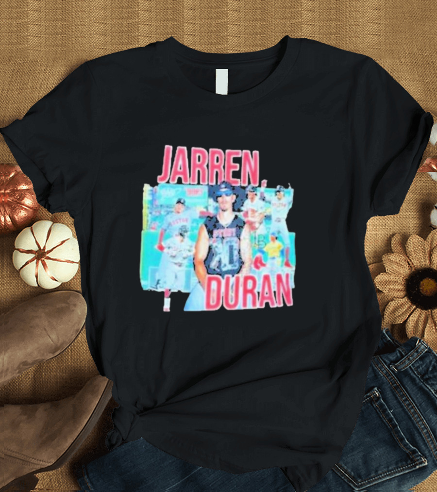 Jarren Duran Baseball Collage Sports T-Shirt