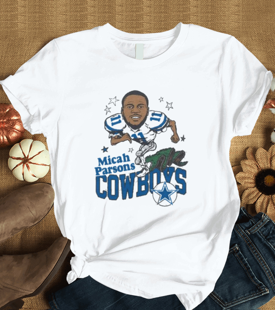 Micah Parsons 11 Dallas Cowboys Star T-Shirt