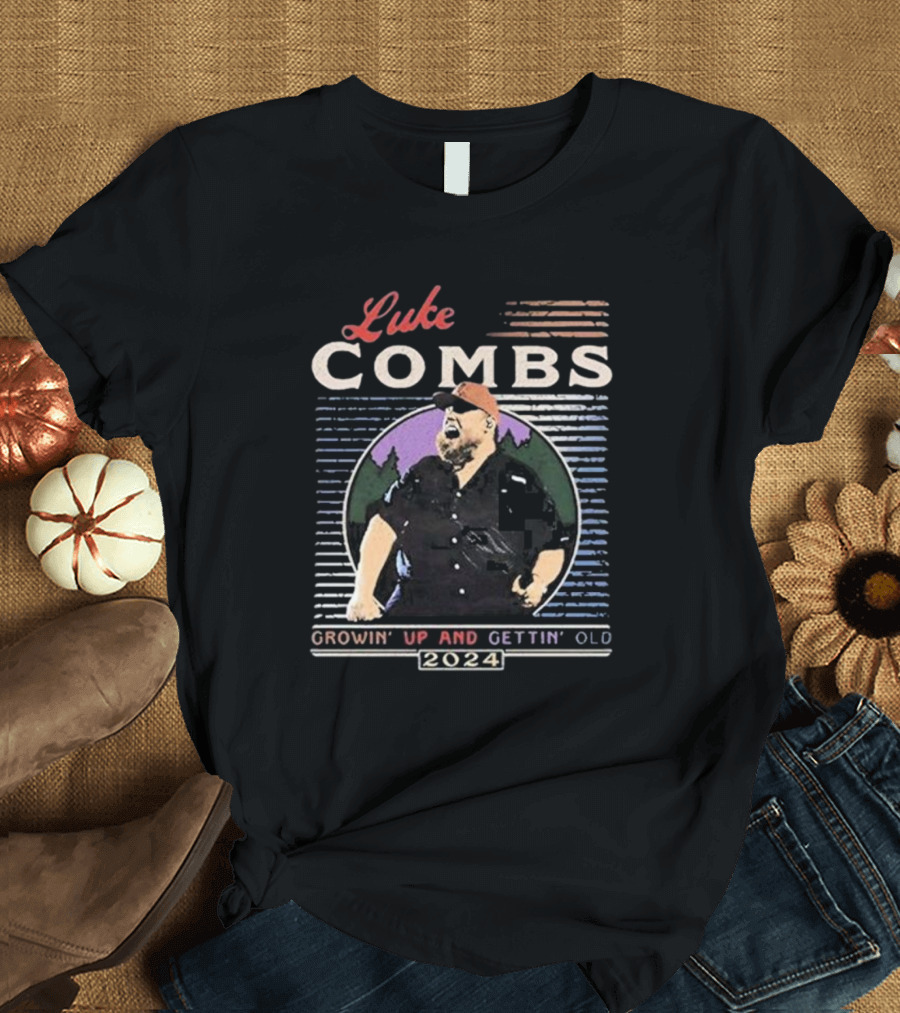 Luke Combs Growin’ Up And Gettin’ Old T-Shirt