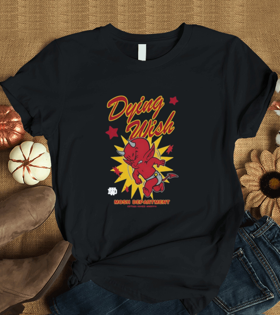 Dying Wish Devil Mosh Department Established Forever T-Shirt