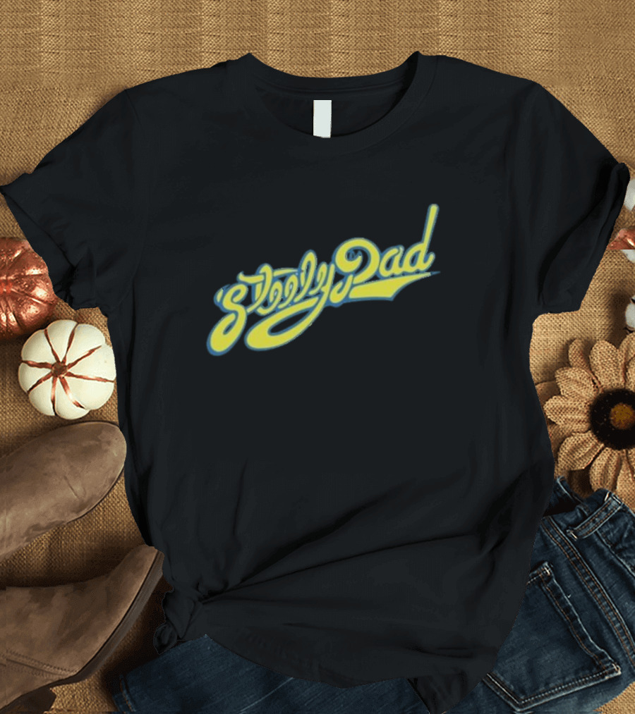 Middle Class Fancy Steely Dad Retro Font T-Shirt