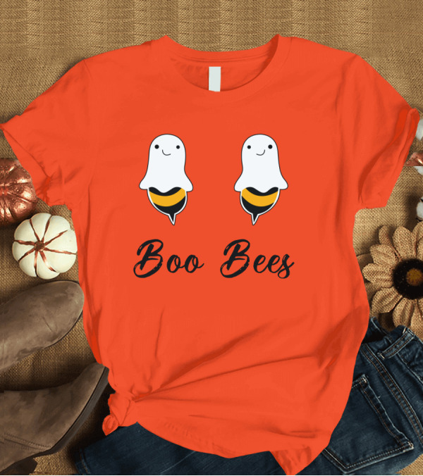 T-Shirt: Boo Bees Funny Ghost Bee Pun Halloween T-Shirt Boo Bees Funny Ghost Bee Pun Halloween T-Shirt
