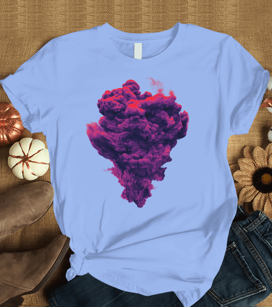 Mountain Smoke Vivid Explosion T-Shirt