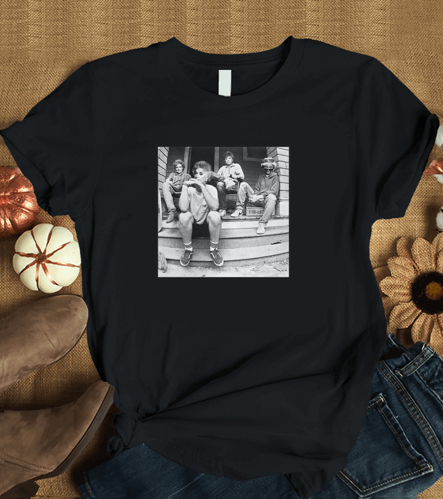Golden Girls Salad Days Minor Threat Porch Scene T-Shirt