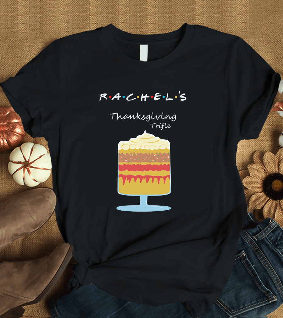 Rachel's Thanksgiving Trifle with Iconic Colored Dots T-Shirt
