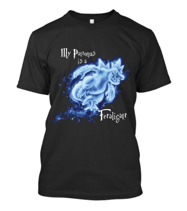 My Patronus Is A Feraligatr Pokemon Patronus T-Shirt