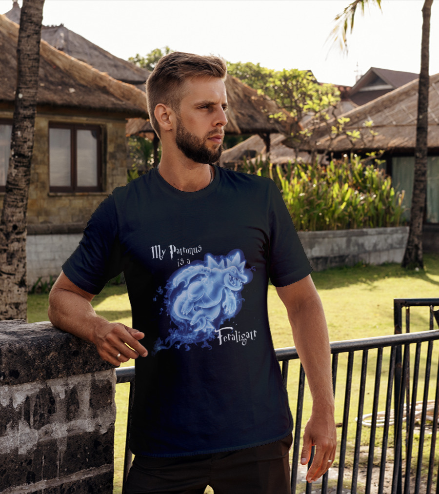 My Patronus Is A Feraligatr Pokemon Patronus T-Shirt