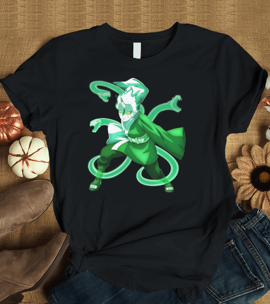 Mitsuki Orochimaru Anakins Striking Green Aura Power Form T-Shirt
