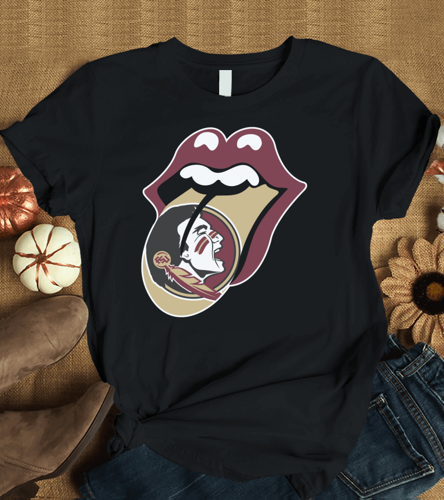 Fsu Seminoles Rolling Stones T-Shirt