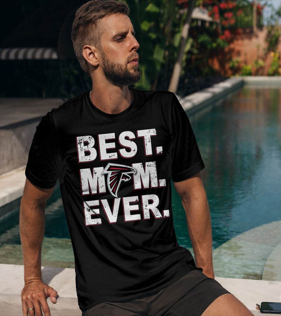 Best Mom Ever Falcons Fan T-Shirt