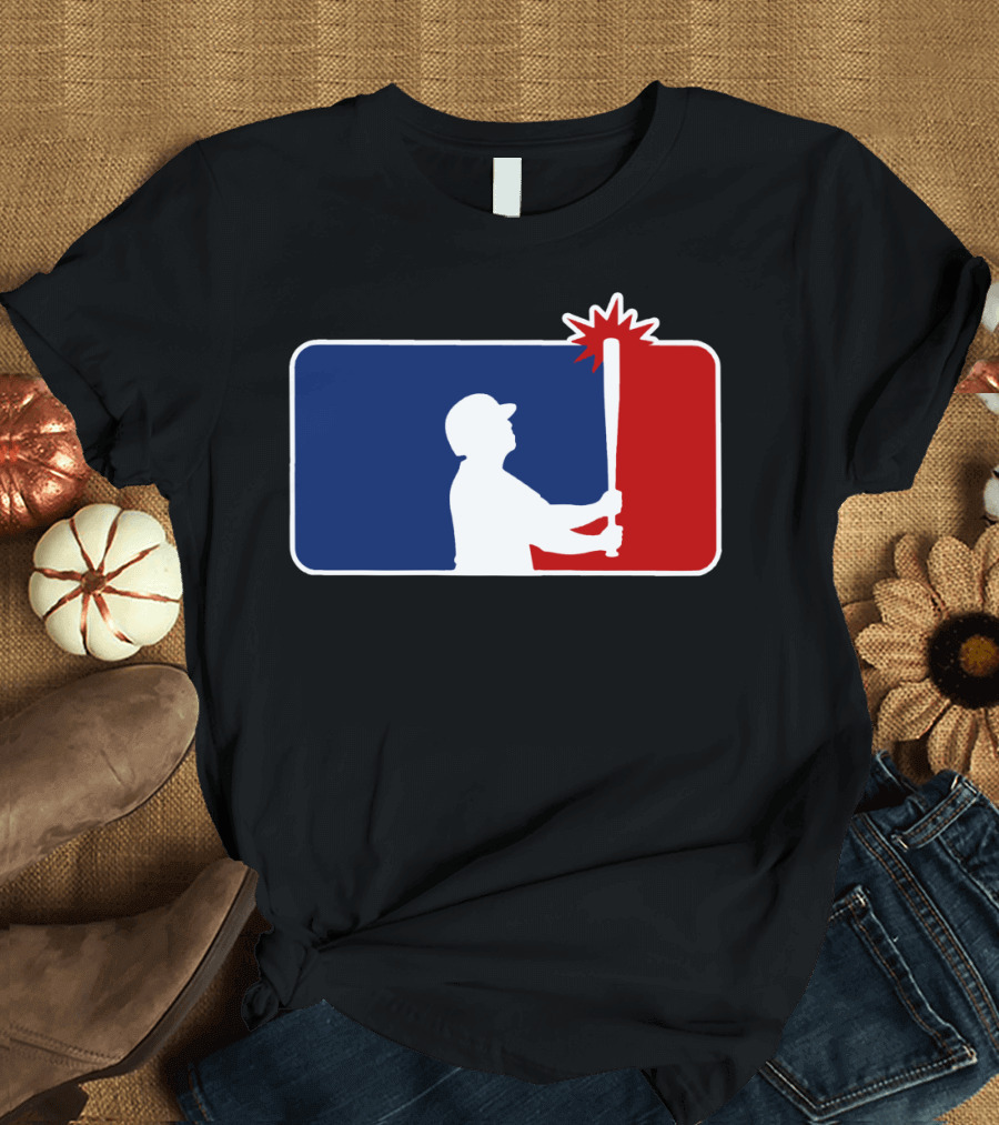 Let Brett Bang MLB Funny Parody Baseball Bat T-Shirt