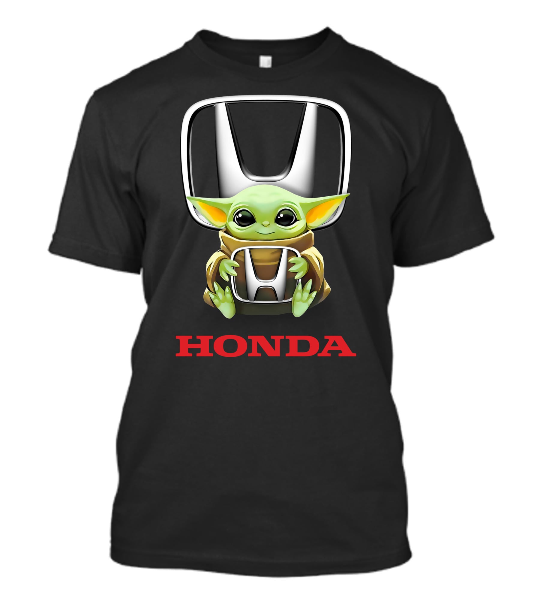 Baby Yoda With Iconic Honda Emblem T-Shirt