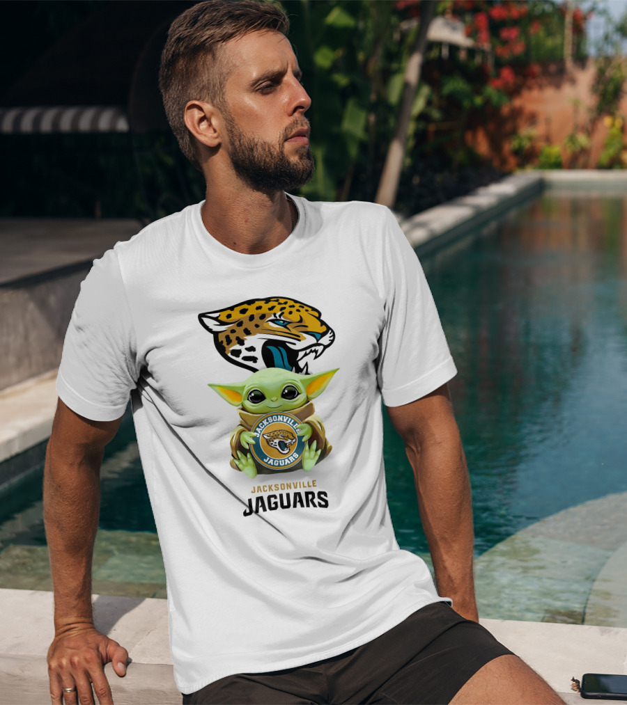 Baby Yoda Jacksonville Jaguars Nfl Team Spirit Fan T-Shirt