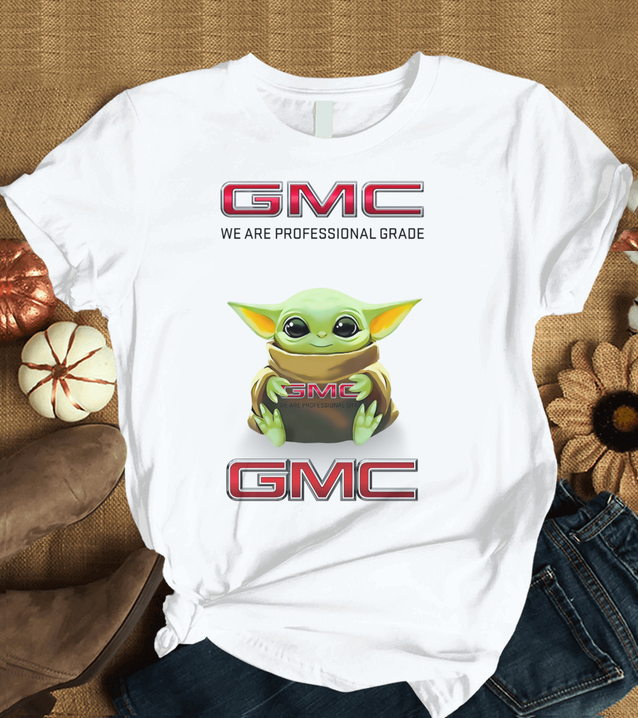 Grogu Hug GMC We Are Professional Grade T-Shirt