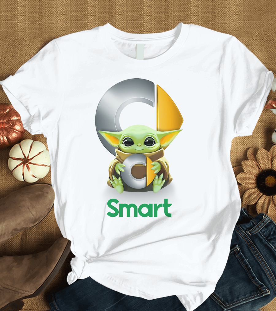 Grogu Hug Smart White C T-Shirt